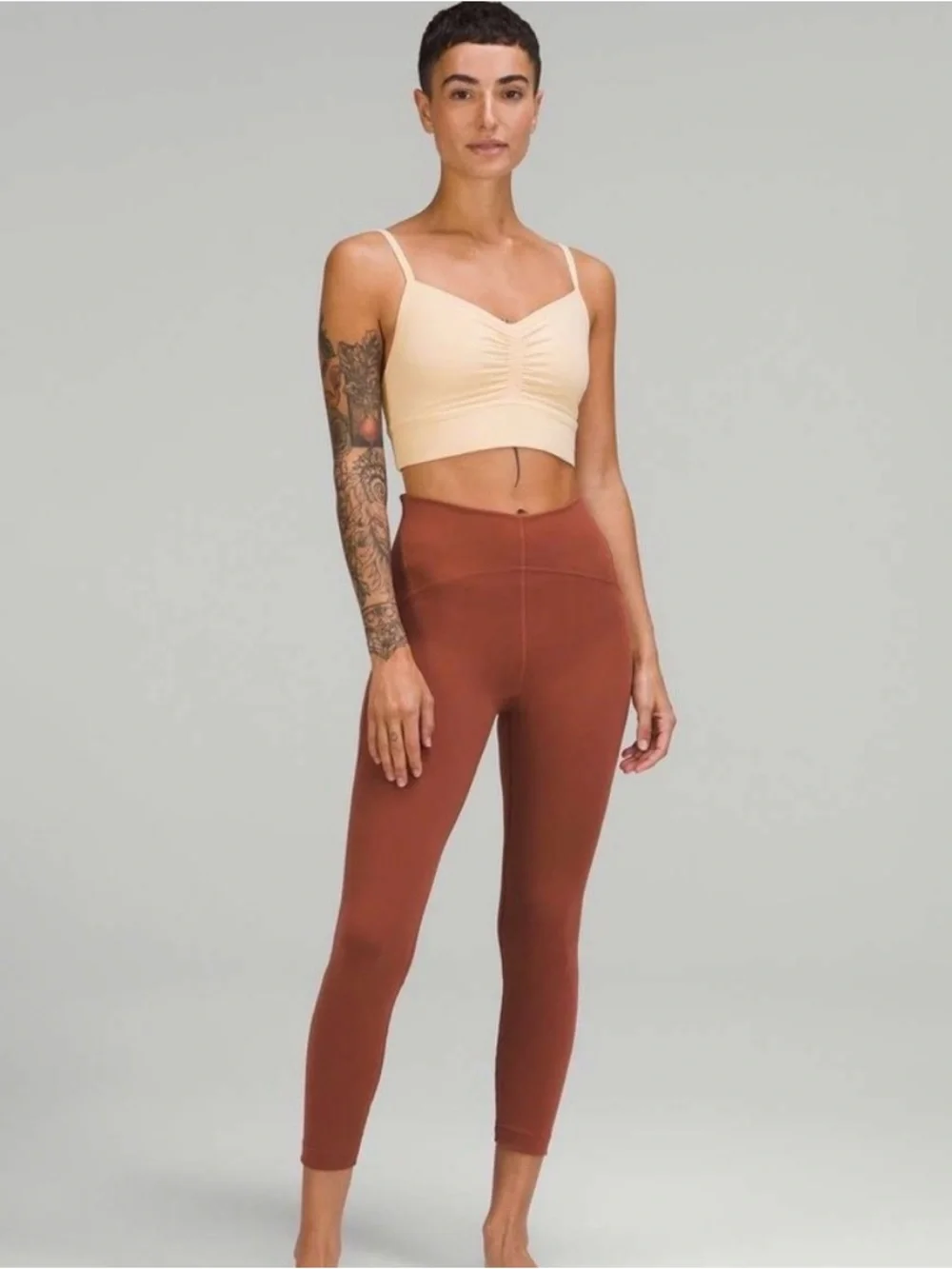 New Lululemon Nulu Front-Gather Yoga Bra size 4